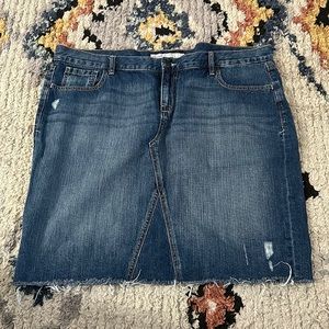 Old Navy size 18 Jean skirt